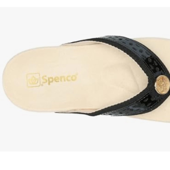 🎉✨ NWOT- Spenco Starboard Orthotic Memory Foam Women’s Size 8B Leather Sandals - Picture 9 of 17